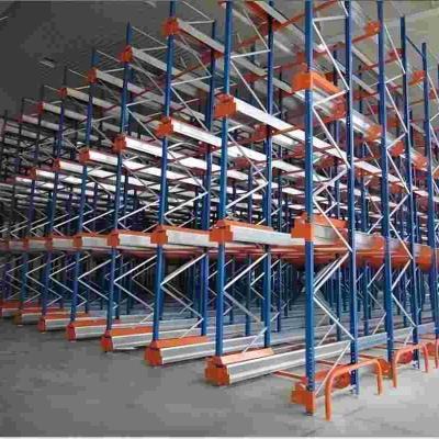 China High Density Automatic Warehouse Storage Radio Shuttle Racks For Common Pallet Racking en venta