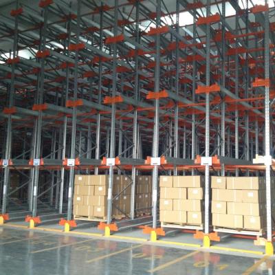 China 800*800*80 Heavy Duty Drive-in / Drive-Through Rack System For High Capacity Warehouse zu verkaufen