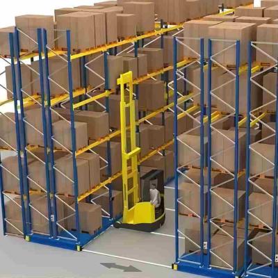 China 2000.00cm * 1000.00cm * 2000.00cm Package Size Electric Mobile Pallet Racking Shelving en venta