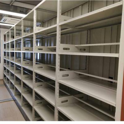 China Customized High Density Mobile Shelving System With Easy Operation Powder Coating en venta