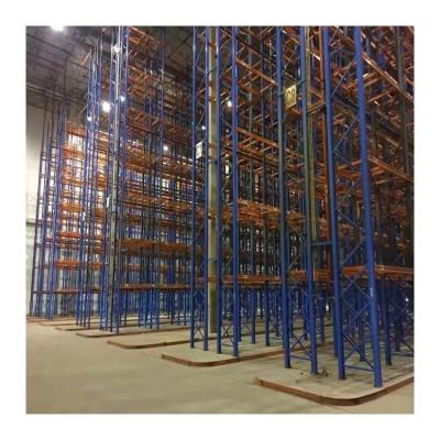 China Galvanized Vna Boltless Stacking Shelf System Warehouse Storage Solution for sale