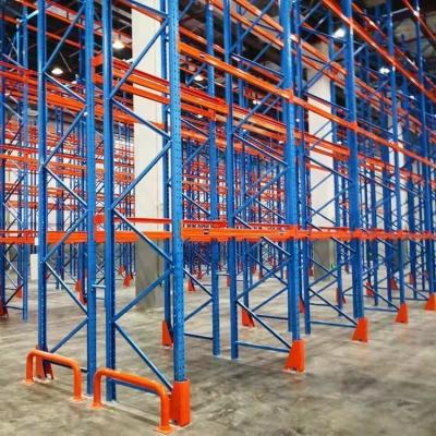 China Q235 Raw Material Adjustable Mobility Multi-Tier Selective Pallets Racking System en venta