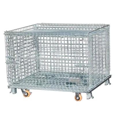 中国 Manufacture Supply Collapsible Metal Wire Mesh Storage Cage For Customized Height 0-5m 販売のため