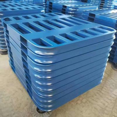 中国 QIFEI-Pallet Customized Industrial Steel Pallet For Long-Lasting Warehouse Storage 販売のため