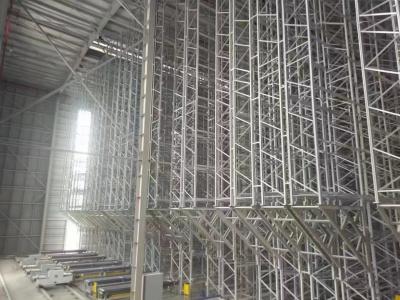 China Conventional Development Nanjing ASRS Warehouse Racking System For 500-2000 Square Meters zu verkaufen