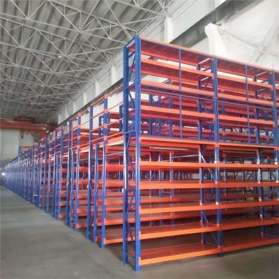 China Q235 Material High Density Multi-Tier Mezzanine Floor Racking For Warehouse Workshop for sale