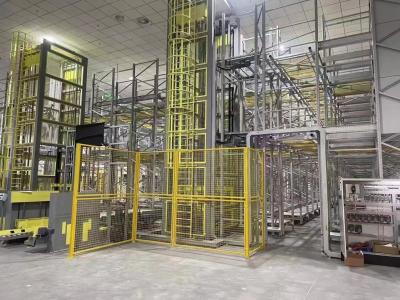 China QF-ASRS Multi-Level Racking Labor Saving Automated Logistic Storage For Supply Chain zu verkaufen