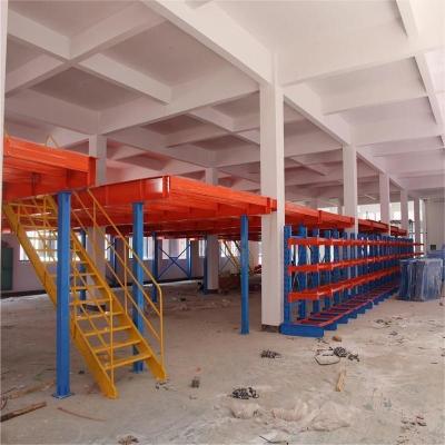 China High Strength Steel Structure Platform Mezzanine Conventional Development For Storage for sale