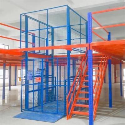 China 80.000kg Package Gross Weight Heavy Duty Mezzanine Racking System With Structure for sale