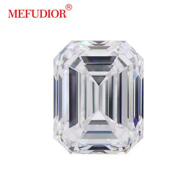 China Diamond 0.5-12.0 Carat D Cut Diamond 0.5-12.0 Carat White Emerald Cut Moissanite Loose Stone or Fire Color Brilliant Green VVS Color Moissanite Ideal for DIY for sale