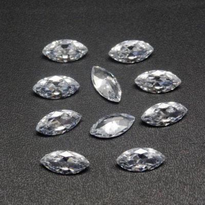 China Undetermined Good Quality Natural White Shape Factory Price Loose Gemstone from Crystal Marquise for sale