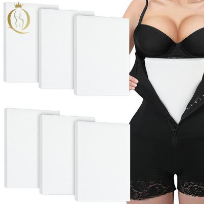 China Antibacterial Surgeon Recommended Lipo Foam 6 Pack Black Comfortable Lipo Foam Back Panel Covers Compression Garment Suit for sale