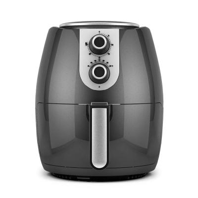 China Digital Touch Control Mode Portable Air Fryer Machine Power Air Fryer Black Color for sale