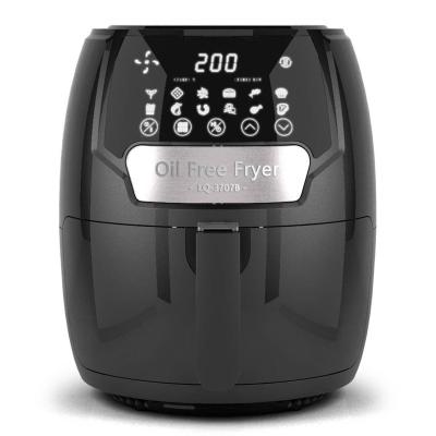 China 2022 Hot Sale Digital Air Fryers Household Digital Display Air Fryer Touch Control Black for sale