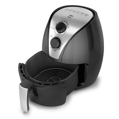 China Metal Stand Non-stick Pot The Best Price Portable Electric Fryer Without Oil Air Fryer Rotisserie Chicken for sale