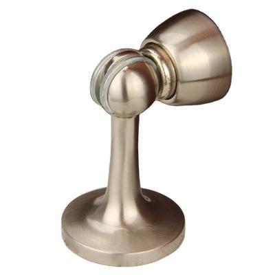 China Modern Strong Magnetic Door Stopper Zinc Alloy Hotel Bathroom Door Stopper, High Quality Door Stopper, Zinc Alloy Door Stopper With Hook for sale