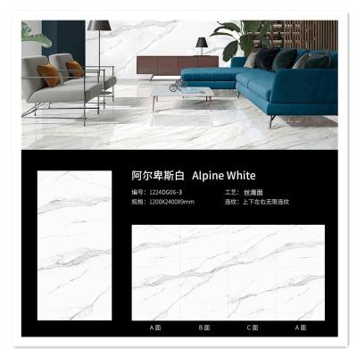 China Large Format 1200*2400mm Modern Luxury Tile Porcelain Slabs for sale