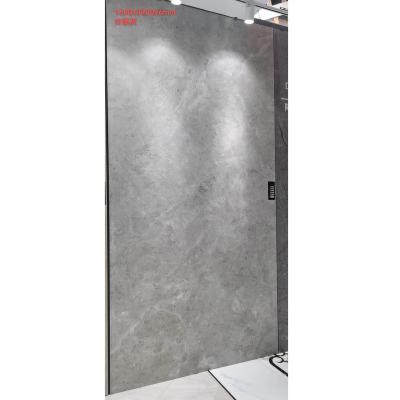 China Modern Gray 1600x3200x6mmmm Sintered Stone Floor And Wall Tiles for sale