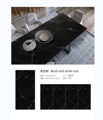 China Large Format Modern Porcelain Slabs 1600x3200mm Agglomerated Stone Floor Tiles for sale