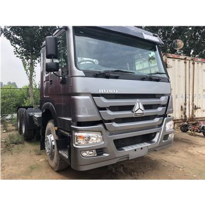 China Sinotruk Used Tractor Truck HOWO Heavy Duty 10 Wheels 6x4 375hp Used Howo Tractor Truck 7000x2500x3800 for sale