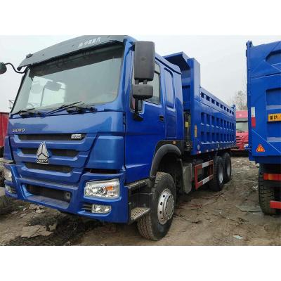 China Excellent condition left hand heavy duty drive used howo 8x4 volvo crap dump truck hohan dump truck for sale > 8L for sale