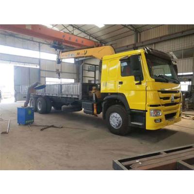 China Fullwon Isuzu Shacman Electric Tracto Xcm Mobile TRUCK CRANE 5Tn Prices Telescopic Compact Dump Truck Mounted Crane for sale