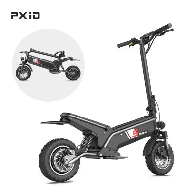 China PXID F1 Electric Scooter 13Ah Battery Waterproof Three Modes Speed ​​40KM Range Electric Scooter With Double Suspension for sale