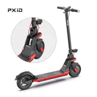 China PXID U2 Aluminum Alloy 48V7.5Ah 500W Unisex Hub Motor Rear Suspension 8.5inch Electric Scooter with Spinning Indicator for sale