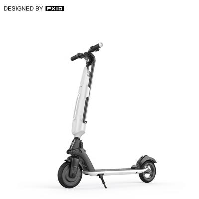 China Folding 350W Adult Electric Scooter 8inch 2 Wheels Mini Foot Scooter 36V7.8Ah Unisex Battery LED Screen Removable for sale