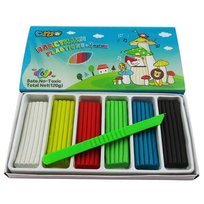 China Educational Toy.diy Toy Yiwu Bobao 6 Colors Eco-Friendly Clay With Tool For Children DIY Educational Toy Plasticine for sale