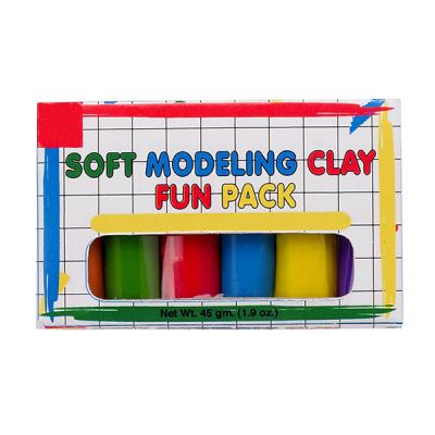 China Educational Standard Child Toy Non Dry Modeling Clay Creative DIY Toy Set Soft ASTM for sale