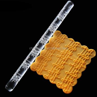 China 16x1cm Sustainable Fondant Rolling Musical Pin Symbol Shape Pastry Baking Baking Tools for sale