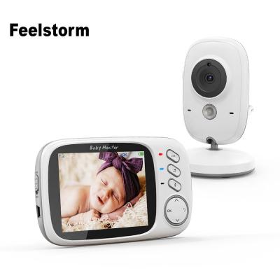 China Private Label Baby Built-in Siren and Pet Monitor Camera with Video and Audio Wireless Long Range Smart Babyphone 2022 for Kid Infant Baba for sale