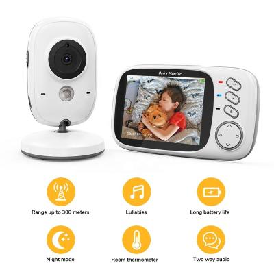 China Baby Monitor Camera Support Two Way Audio Superior Wireless Voice Intercom With Split Screen Portable Security Video Monitor Nanny VB603 for sale