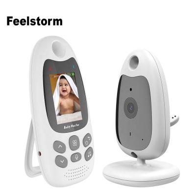 China Temperature Control Wireless Portable Lullaby Phone Foon Baby Music Player Digital Video Smart Baby Monitor with Camera and Audio VB610 for sale