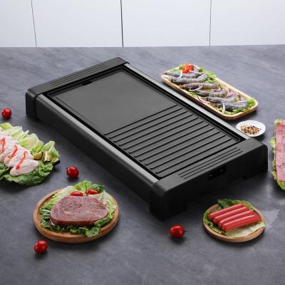 China New Design Portable Family BBQ 2300w Home Electric Indoor Grill Portable Electric BBQ Grill for sale