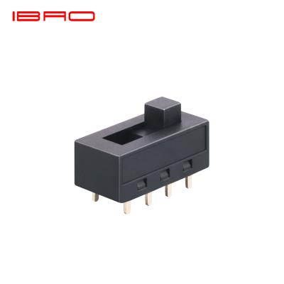 China Black SAA Slide Contact 6/8 Pins Housing 30.4*14 1P1T 2P1T 1P2T Various Circuit SAA for sale