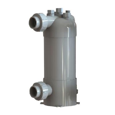 China High Quality Titanium Coil Heat Exchanger PVC Water Heater For Swimming Pool Heat Pump for sale