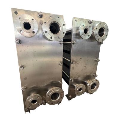 China Stainless Steel Industrial Sanitary Liquid Milk Plate Heat Exchanger Pasteurizer Steam Gasket Plate Heat Exchanger for sale