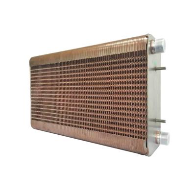 China Good price liquid to air marine water plate heat exchanger for air cooling en venta