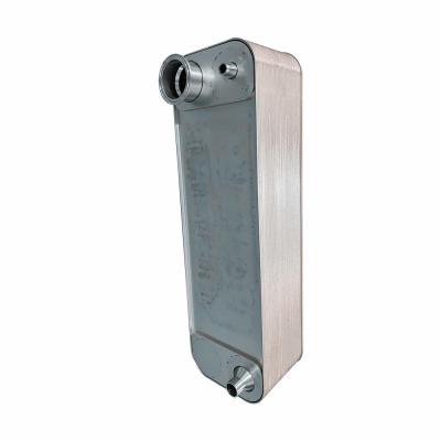 China Copper Brazed Plate Heat Exchanger for Outdoor Wood Boilers and Domestic Hot Water Heating zu verkaufen