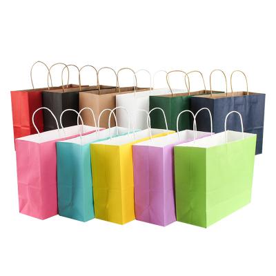 China Wholesale Cheap Recyclable Paper Bags Wholesale Fancy Gift Wrapping Paper Bag Color Design Logo Design Logo Customized Printing for sale