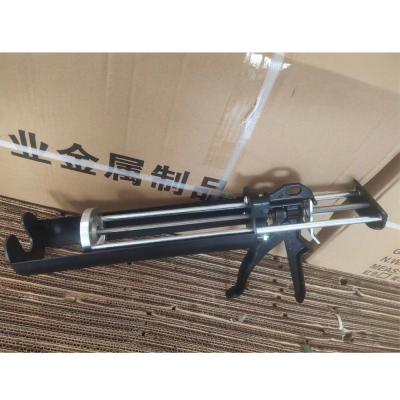 China 650ml 1:1 Coaxial Component Dispenser Coaxial Dual Cartridges Caulking Gun for sale