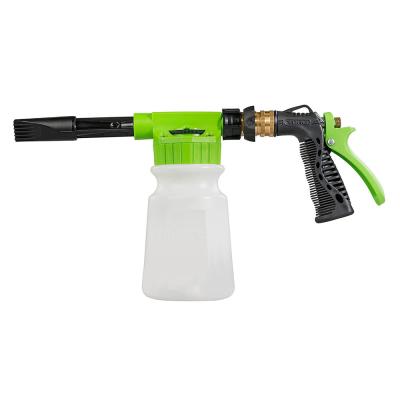 China Pulverizador de espuma de manguera de jardín de peso ligero Torq Foam Blaster 6 Pistola de lavado de espuma sin fugas en venta