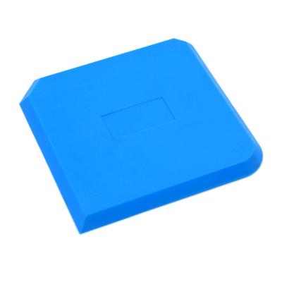 China Unidad de eliminación de selladores de silicona azul 77x76x5mm Raspador de selladores de silicona en venta