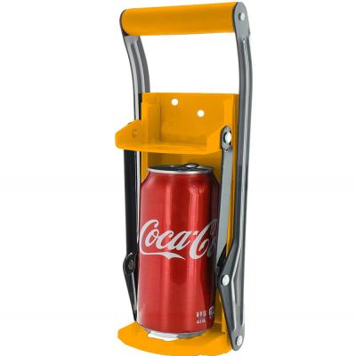 Chine Orange 16 oz boîte en aluminium broyeur de boîtes coloré broyeur de boîtes à vendre