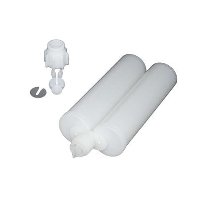 China Lightweight Disposable 2 Part Epoxy Cartridge Empty  400ml 1:1 for sale