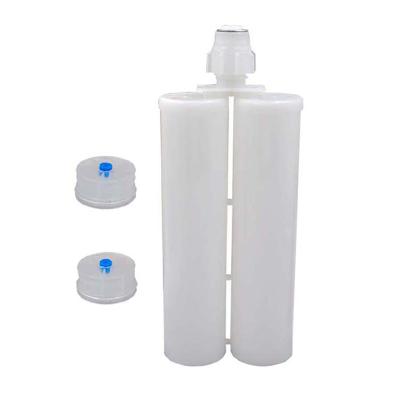 Chine 400 ml 1:1 Cartouche époxy en plastique à 2 parties cartouches vide pour pistolet de caulking à vendre