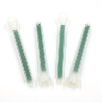 China Static Mixer Plastic Resin Mixing Tip Epoxy Mixing Nozzle Tip for Adhesive Gun Applicator for sale