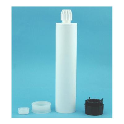 China 300ml 2:1 2 Component Silicone Sealant Cartridge Coaxial  Refillable Caulking Cartridge for sale